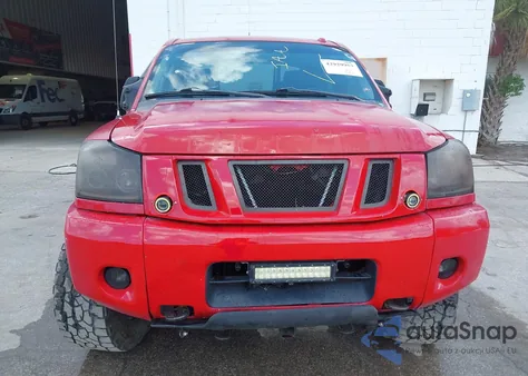 2011 Nissan Titan Pro-4X из США, поврежденный, VIN 1N6BA0EC9BN315665